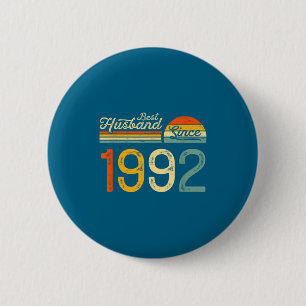 34. Hochzeitstag Ehemann seit Jahren Button