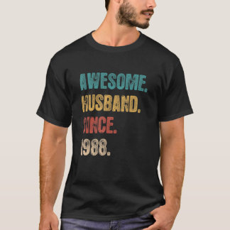 34 Hochzeitstag für seinen Phantastischen Ehemänne T-Shirt