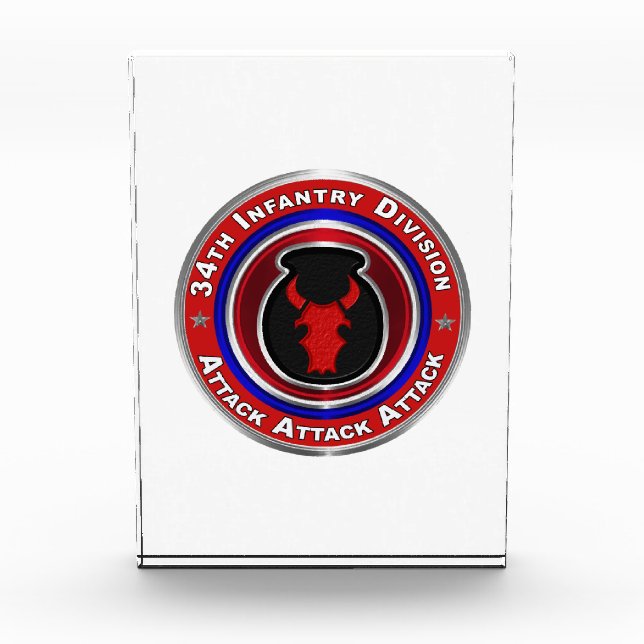 34. Infanterie-Division Fotoblock (Vorderseite)