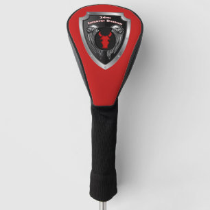 34. Infanterie-Division Schild Golf Headcover