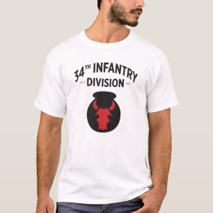 34. Infanterie-Division United Staaten Military T-Shirt