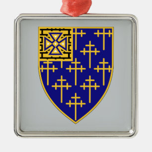34. Infanterie-Regiment Ornament Aus Metall