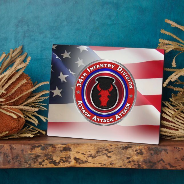 34. Infanterieabteilung Fotoplatte (Seite)