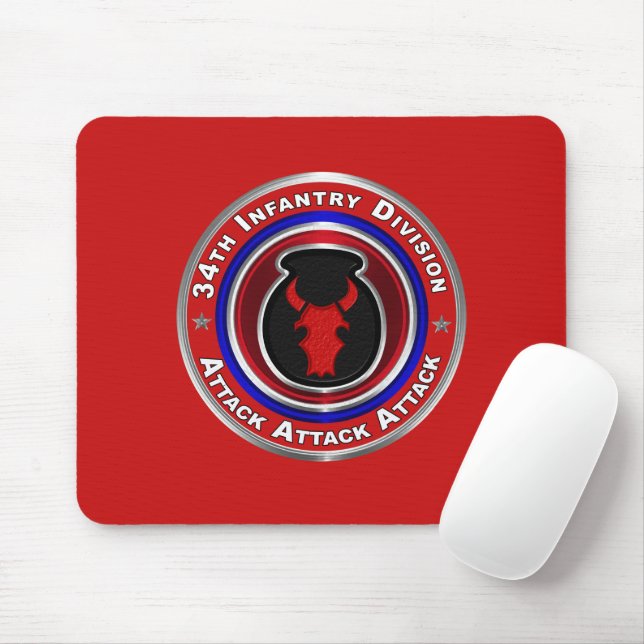 34. Infanterieabteilung Mousepad (Mit Mouse)