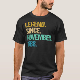 34 Jahre Phantastisch seit November 1988 34. Bir T-Shirt