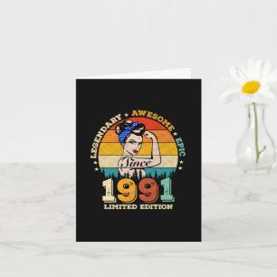 34 Jahre Vintager Geburtstag Karte