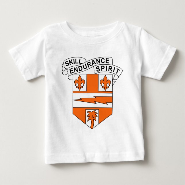 34. Signalattalion - Langlebigkeit Baby T-shirt (Vorderseite)