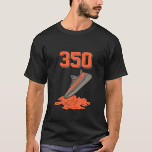 350 V2 Beluga Reflektives T-Shirt für Shoes Drippi