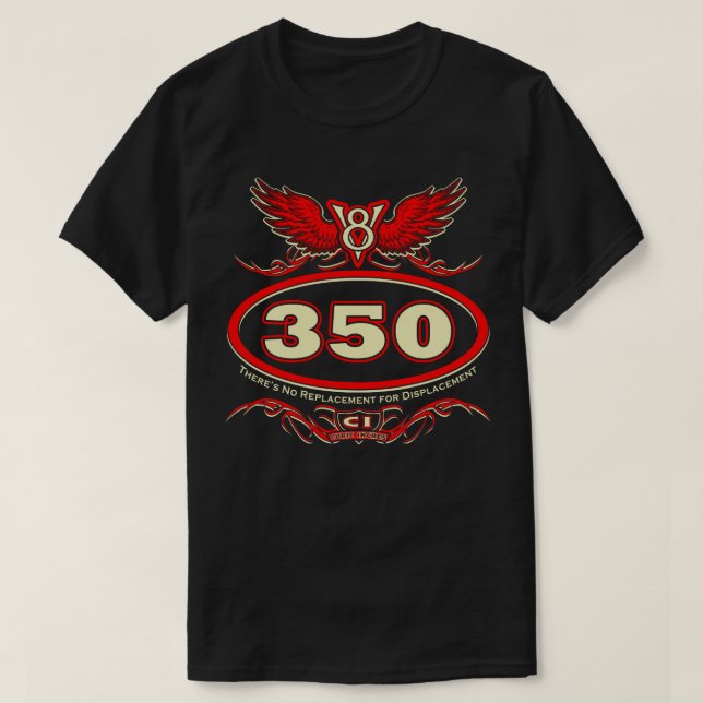 350 V8 2 T-Shirt (Design vorne)