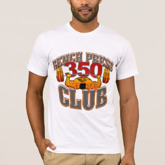 350 Verein-Bank-Presse-angepasstes T-Shirt