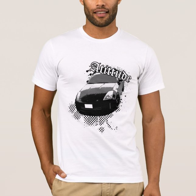 350z Atittude T-Shirt (Vorderseite)