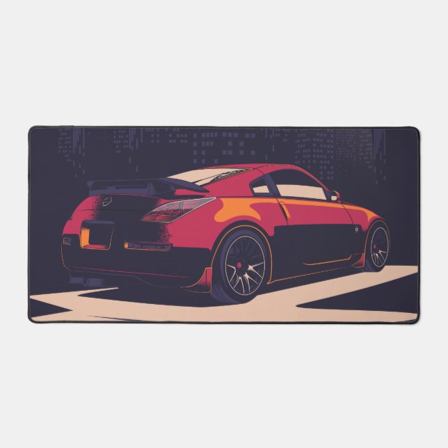 350Z Auto Illustrationskunst Schreibtischunterlage (Vorderseite)