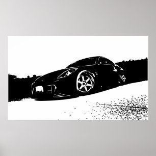 350z Vorderständer Poster