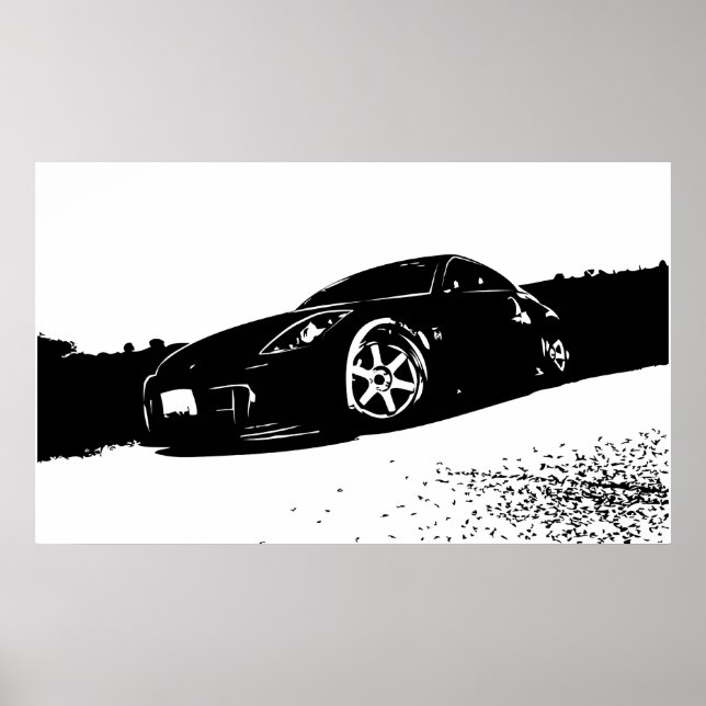 350z Vorderständer Poster (Vorne)