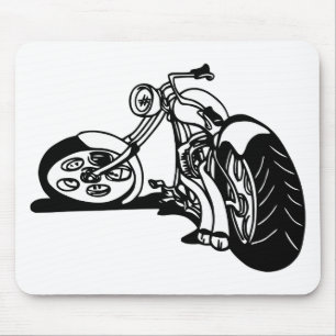 354 Chopper Bike Mousepad