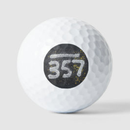 357 Mason's and Angel Number Golfball