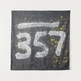 357 Mason's and Angel Number Wandteppich