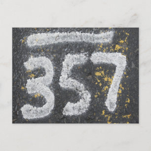 357 Masons und Engelszahl Postkarte