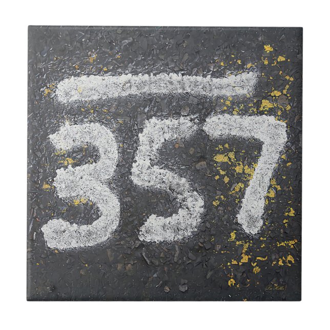 357 Maurer- und Engelzahl Fliese (Vorderseite)