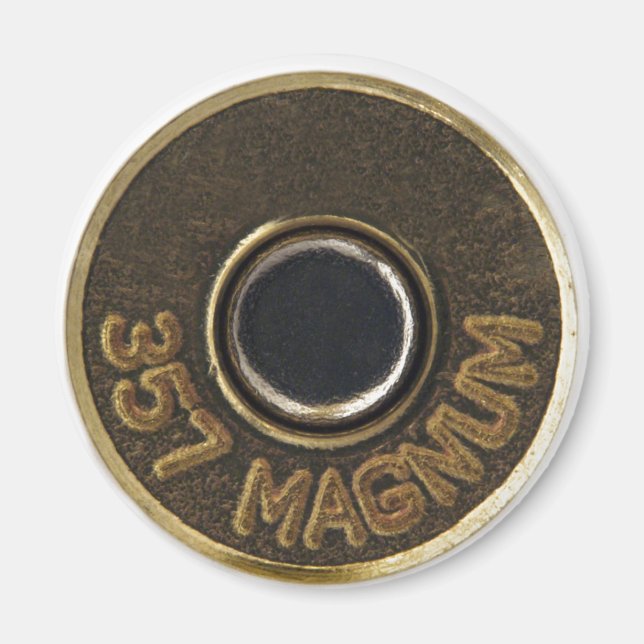 357 Messinggehäuse aus Magnum-Muschel Magnet (Vorne)