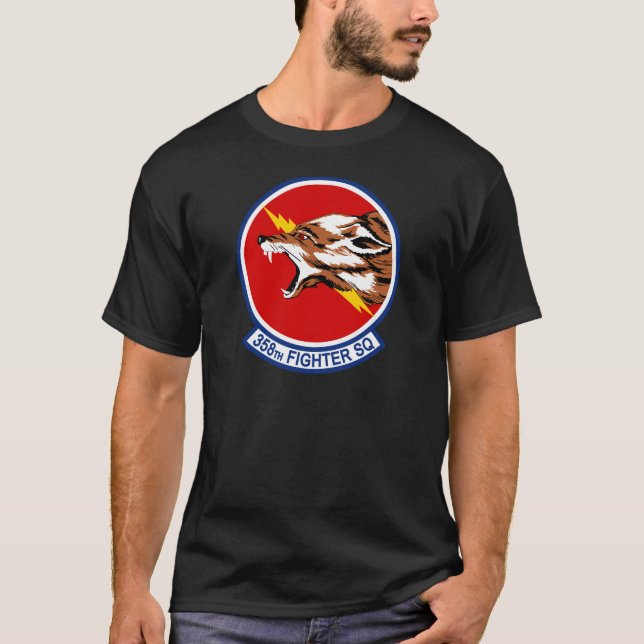 358th Kämpfer-Geschwader T-Shirt (Vorderseite)