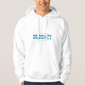 35.000 ft Luftfahrt - Flugzeugenthusiast Hoodie