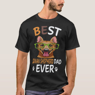35 Bester Deutscher Schäferhund Papa jemals Deutsc T-Shirt