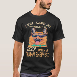 35 Fühlen Sie sich nachts sicher Schlafen Sie mit T-Shirt
