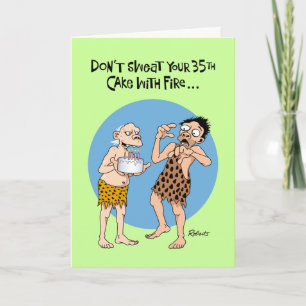 35. Geburtstag des Sohnes Karte