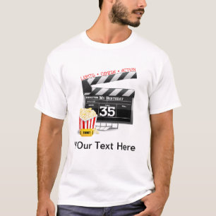 35. Geburtstag Hollywood Movie Party T-Shirt
