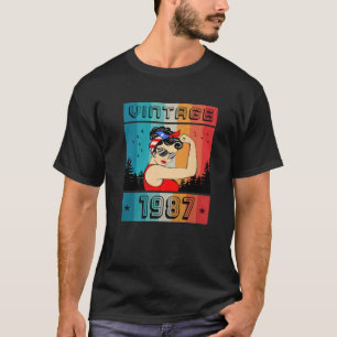35. Geburtstagsgeschenk 35 Jahre alt für Frauen Re T-Shirt