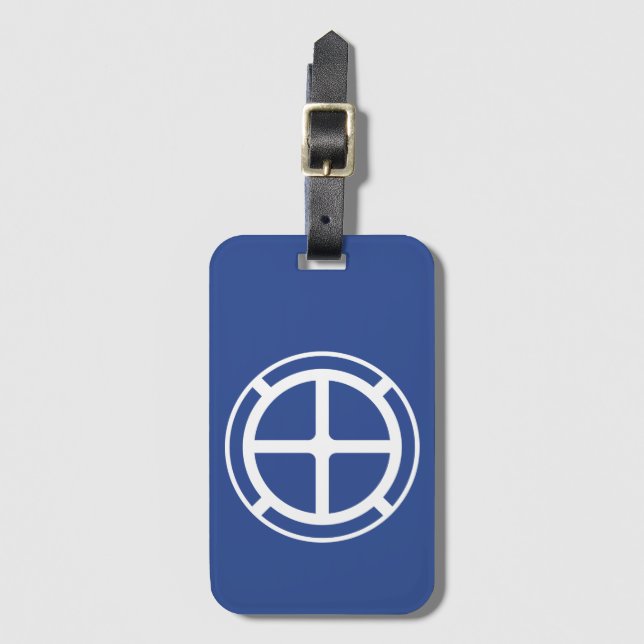 35. Infanterie-Division-Abzeichen Gepäckanhänger (Vorderseite Vertikal)