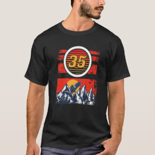 35 Jahre alt 35. Geburtstag 28 T-Shirt