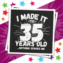 35 Jahre alt Sarcastic Meme Funny 35. Geburtstag