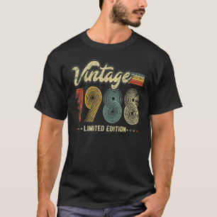 35 Jahre alt Vintag Geboren 1988 35. Geburtstag Re T-Shirt