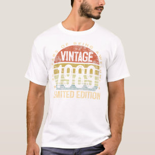 35 Jahre alte Geschenke Vintag 1989 Limited Editio T-Shirt