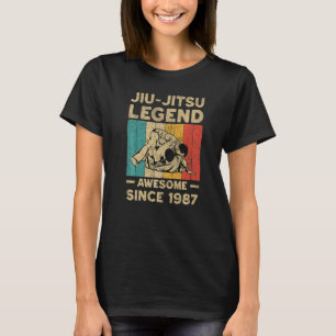 35 Jahre alter BJJ Jiu Jitsu Legende Toll seit 19 T-Shirt