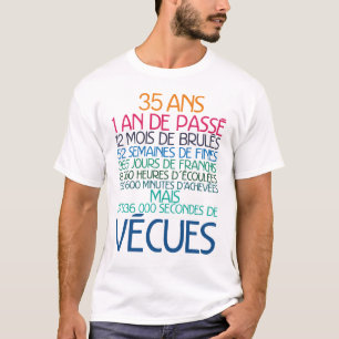 35 Jahre Geburtstag Woche T-Shirt