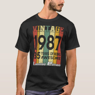 35 Jahre Phantastisch 1987 35. Geburtstag T-Shirt