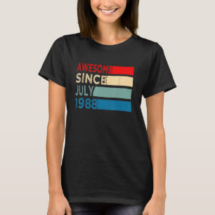 35 Jahre Phantastisch seit Juli 1988 35. Geburtsta T-Shirt