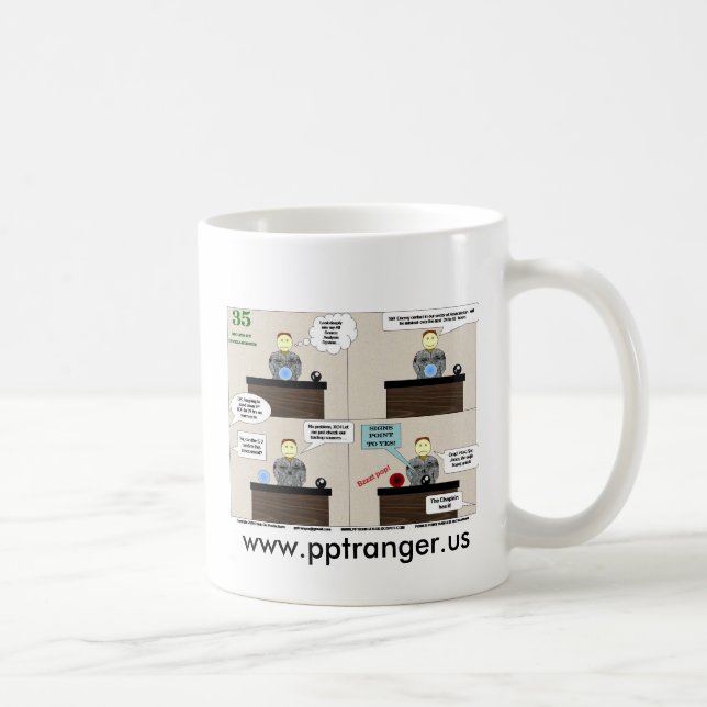 35 MI, www.pptranger.us Tasse (Rechts)