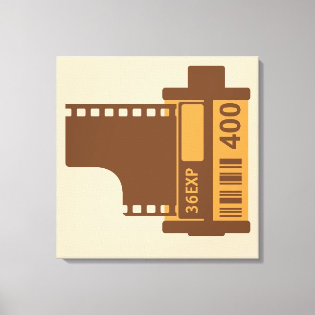 35 mm SLR-Kamerafilm Leinwanddruck (Vorderseite)