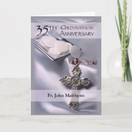 35. Ordination Jahrestag Herzlichen Glückwunsch Cu Karte