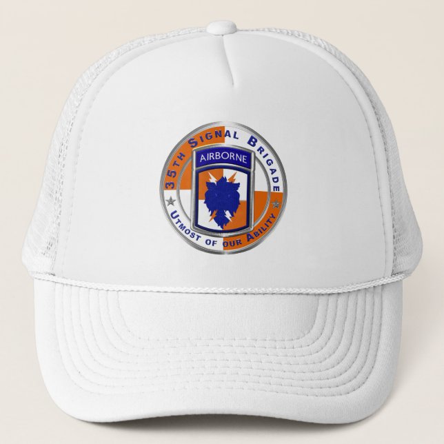 35. Signal Brigade Trucker Hat Truckerkappe (Vorderseite)