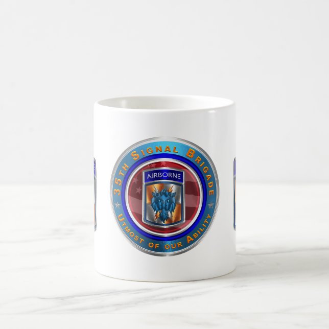 35. Signalbrigade-Im Flugzeug Kaffeetasse (Mittel)