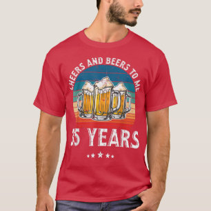 35 Years 35th Birthday Beer Theme Drinking Alcohol T-Shirt