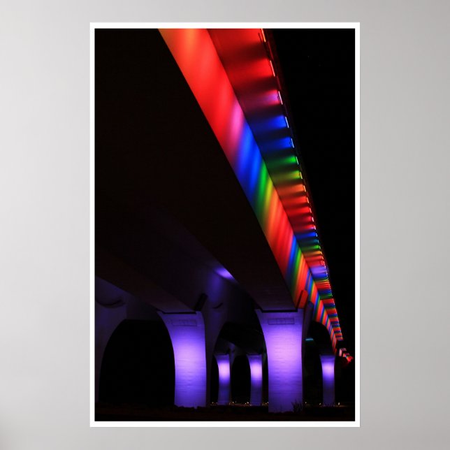 35W Bridge Minneapolis - Gay Pride Poster (Vorne)