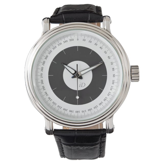 360 GRAD | nautischer Geek Armbanduhr (Vorderseite)