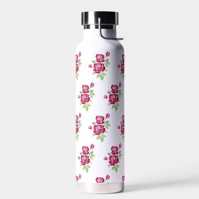 360 Rose Druckwasser Flasche (Links)