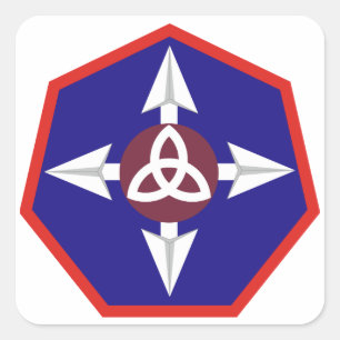 364. Nachhaltigkeitsbefehl Quadratischer Aufkleber